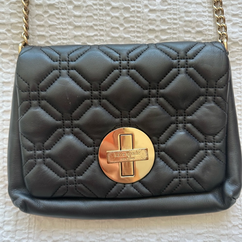 Black Kate Spade Crossbody Purse